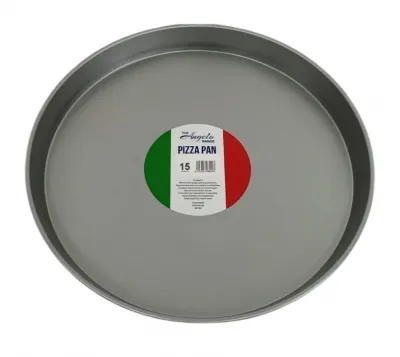 Pizza Pan Mild Steel 15x1.5Inch
