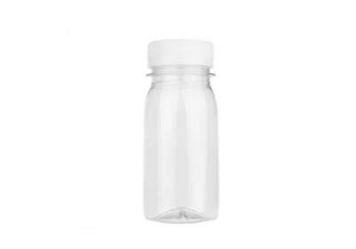 Juice Bottle PET Clear 125ml 38mm