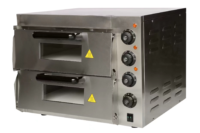 Pizza Oven Twin Deck 20Inch 660x570x460mm