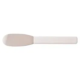 Foam Knife/Metal Spatula White Handle Small