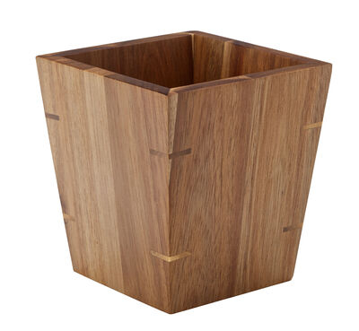 Acacia Riser/Display Bowl H: 5, 4Inch (12.5, 10.5cm)