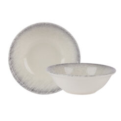 Linear Oatmeal Bowl 16cm/15oz