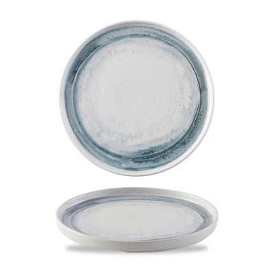 Dudson Finca Limestone  Walled Plate 10 2/8"