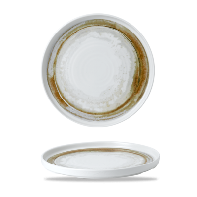 Dudson Finca Sandstone  Walled Plate 10 2/8Inch