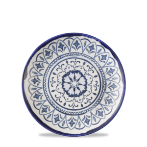 Dudson Harvest Mediterranean Moresque  Coupe Plate 6.5Inch