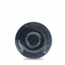 Churchill Monochrome Iron Black Cappuccino Saucer 6.25"