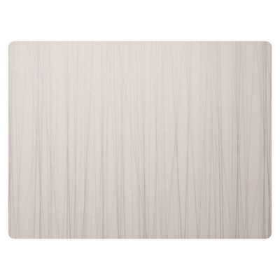 Modern Twist Stream Silver Silicone Placemat 30.5 x 40.6cm (12 x 16Inch)