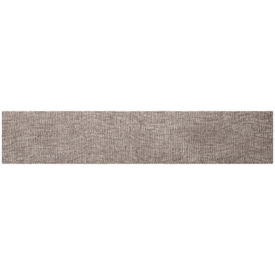 Modern Twist Linen Chocolate Silicone Table Runner 35.6 x 182.9cm (14 x 72Inch)
