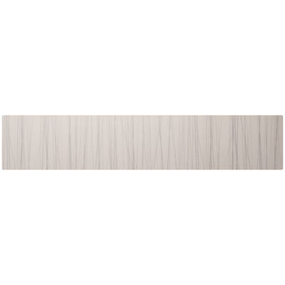 Modern Twist Stream Silver Silicone Table Runner 35.6 x 182.9cm (14 x 72Inch)