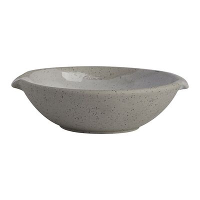 Gembrook White Condiment Dish With Double Spout 11 x 10cm 10cl (3 x 4 1/4" 3 1/2oz)