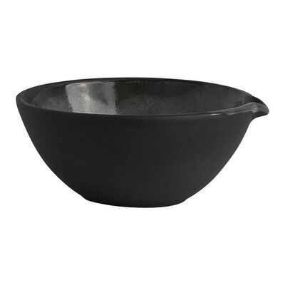 Gembrook Gray Bowl With Spout 12.7cm 35.5cl (5Inch 12 1/2oz)