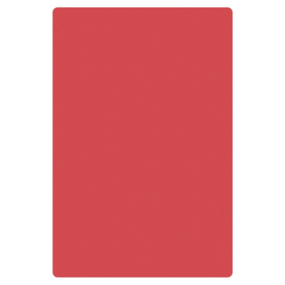 Chopping Board High Density Red 18x12x0.5Inch