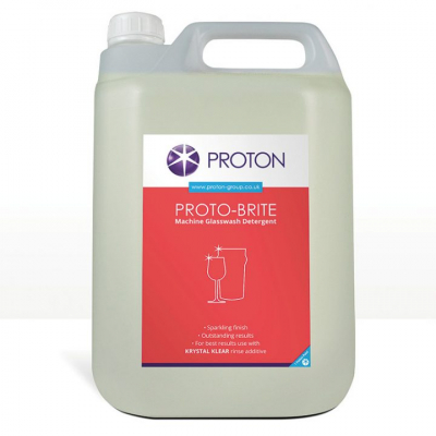 Proton Proto-Brite Glasswash Detergent 5L