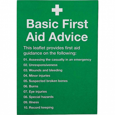First Aid Guidance Leaflet
