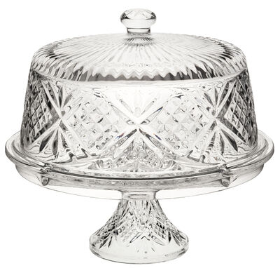 Vintage Cake Dome & Stand 12" (30cm)