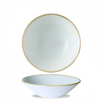 Churchill Super Vit Stonecast Duck Egg Evolve Deep Coupe Bowl 8 2/3Inch