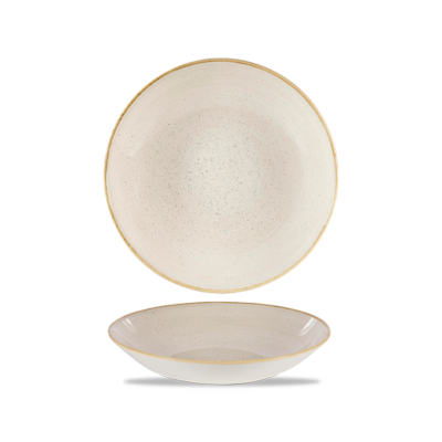 Churchill Stonecast Nutmeg Cream Evolve Coupe Bowl 9.75Inch