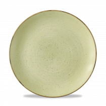 Churchill Super Vit Stonecast Raw Green Evolve Coupe Plate 10.25"