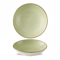 Churchill Super Vit Stonecast Raw Green  Coupe Bowl 7.25Inch