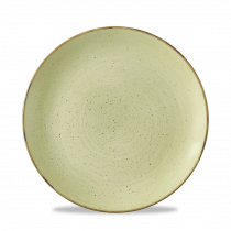 Churchill Super Vit Stonecast Raw Green Evolve Coupe Plate 8.67Inch