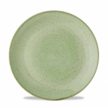 Churchill Super Vit Stonecast Sage Green Evolve Coupe Plate 10 5/8Inch