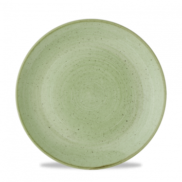 Churchill Super Vit Stonecast Sage Green Evolve Coupe Plate 9"