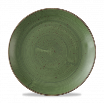 Churchill Super Vit Stonecast Sorrel Green Evolve Coupe Plate 11.25"