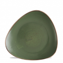 Churchill Super Vit Stonecast Sorrel Green Lotus Plate 9Inch