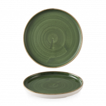 Churchill Super Vit Stonecast Sorrel Green Walled Plate 8.25"