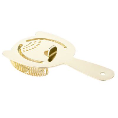 Premium Hawthorne Strainer Gold 2 Prong
