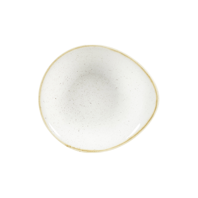 Churchill Stonecast Barley White Round Dish 6 3/8X5 5/8Inch