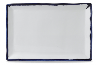 Dudson Harvest Ink  Rectangle Tray 11 1/8X7 3/8"
