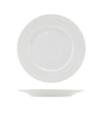 Incise Porcelain Solara Winged Plate 20cm