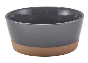 Kava Dark Grey Stoneware Bowl 15.5cm