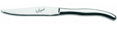 Virgule Mirror Handle Steak Knife