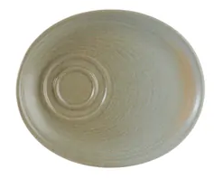 Rustico Premium Stoneware Fauna Saucer/Side Plate 20x17cm/8x6.75Inch