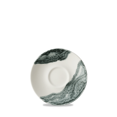 Churchill Super Vit Tide Black Espresso Saucer 4.5Inch