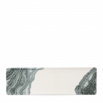 Churchill Super Vit Tide Black Tasting Tray Plate 30X9cm
