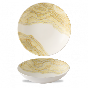 Churchill Super Vit Tide Gold Evolve Coupe Bowl 9.75Inch