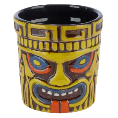 Ceramic Pele Tiki Mug - 430ml / 15oz