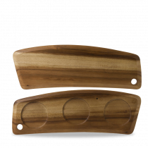 Churchill Wood Large Geo Deli Board 18X6Inch