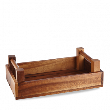 Churchill Wood  Rectangular Crate 13X7 7/8X3 7/8"