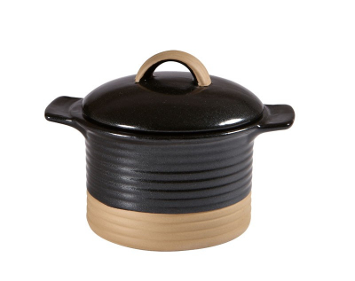 Churchill Igneous Black Cocotte 12.3oz