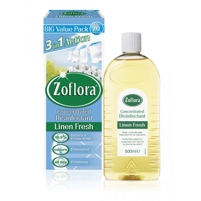 Zoflora Concentrate Linen Fresh 500ml
