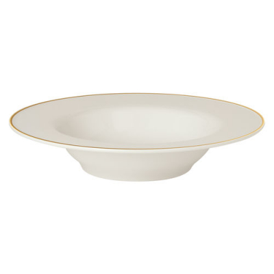 Academy Event Gold Band Deep Soup/Pasta Plate 26cm/10Inch