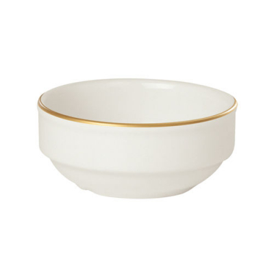 Academy Event Gold Band Stacking Butter/Dip Dish 8cm