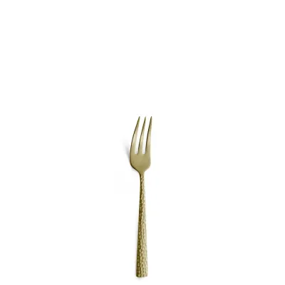 Felicity Cake Fork Hammered Champagne