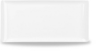 Churchill Alchemy Balance White  Rectangle Tray 30cm
