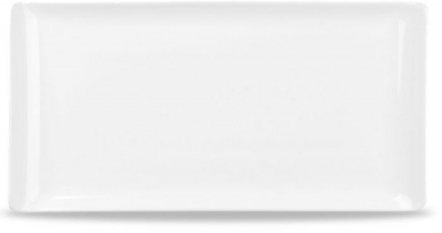 Churchill Alchemy Balance White Rectangle Buffet Dish 22"