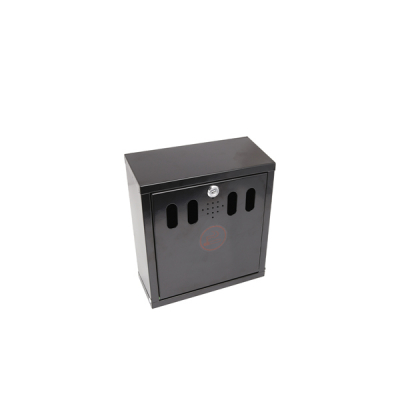 Ashtray Outdoor Wall-Mounted Black